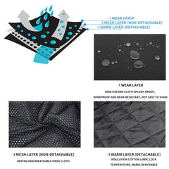 GHOST RACING GR-Y07 Motorcycle Cycling Jacket Four Seasons Locomotive Racing Anti-Fall Cloth