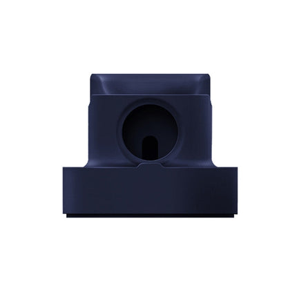 2 In 1 Smart Watch Charging Bracket Desktop Silicone Watch Charging Stand For Apple Watch, Black, White, Pink, Deep Blue, Grey