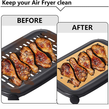 0303-1 Household Multifunctional Air Fryer Oil Absorbing Paper, 100 PCS, 200 PCS