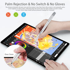 For Microsoft Surface Series Stylus Pen Electronic Pen, 4096 Pressure Level (Black)