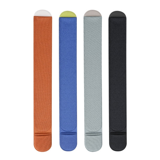 2 PCS Sticky Flannel Stylus Pen Protective Case For Apple Pencil 1, Blue, Black, Grey, Orange