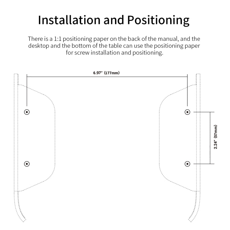 Multi-Function Tablet Bracket Router Desktop Wall Storage Bracket For Mac Mini, Tablet Bracket (Transparent)