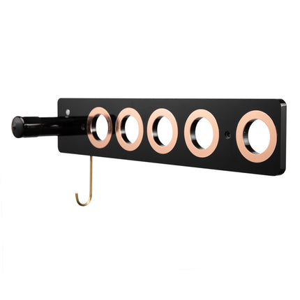 JD01 Punch-Free Hange Acrylic Hair Dryer Storage Bracket For Dyson Hair Dryer, JD01 (Black), JD01 (Transparent)