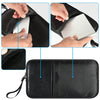 Universal PU Leather + Nylon Waterproof Zipper Portable Keyboard Storage Bag For Apple Wireless Keyboard A1314 & Magic Keyboard A1644