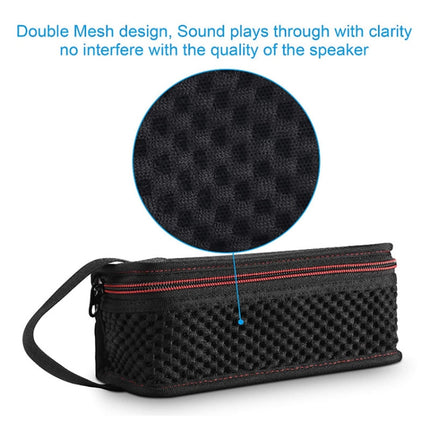 Grid Breathable Hole Speaker Storage Bag Protective Cover, For Anker SoundCore Boost