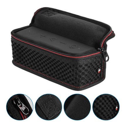 Grid Breathable Hole Speaker Storage Bag Protective Cover, For Anker SoundCore Boost