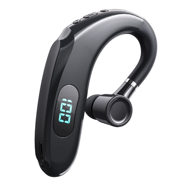 Q20 Bluetooth 5.2 Business Digital Display Sports Earhook Stereo Earphone, Q20 Pink, Q20 Yellow, Q20 Blue, Q20 Black, Q20 White, Q20 Green