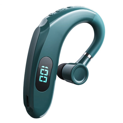 Q20 Bluetooth 5.2 Business Digital Display Sports Earhook Stereo Earphone, Q20 Pink, Q20 Yellow, Q20 Blue, Q20 Black, Q20 White, Q20 Green