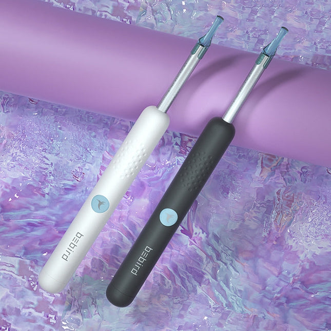 Bebird R1 High-Definition Endoscope Luminous Visual Ear Picking Tool, R1-Classic Black, R1-Moon White