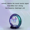 Magnetic Levitation Bluetooth Speaker Space Spacecraft Crafts, US Plug