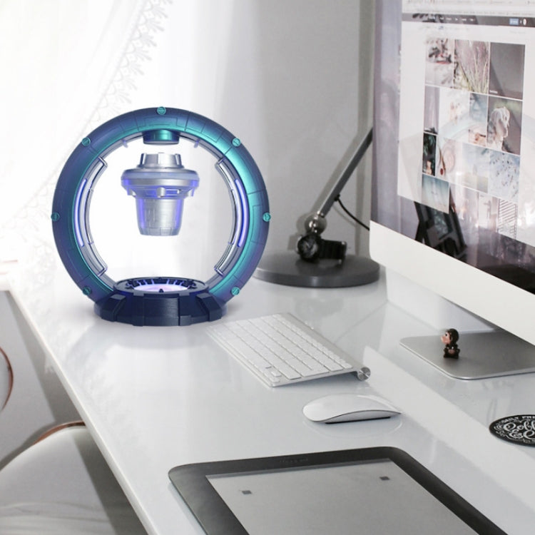 Magnetic Levitation Bluetooth Speaker Space Spacecraft Crafts, US Plug