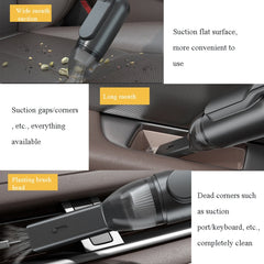 13000 Pa Car Vacuum Cleaner Wireless Handheld Mini Multi-Function UV Sterilization Vacuum Cleaner