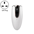 UK Plug / White Rose Gold Side