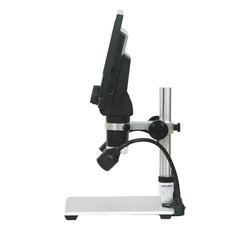 G1200D 7 Inch LCD Screen 1200X Portable Electronic Digital Desktop Stand Microscope, EU Plug With Battery, US Plug With Battery, AU Plug With Battery, UK Plug With Battery