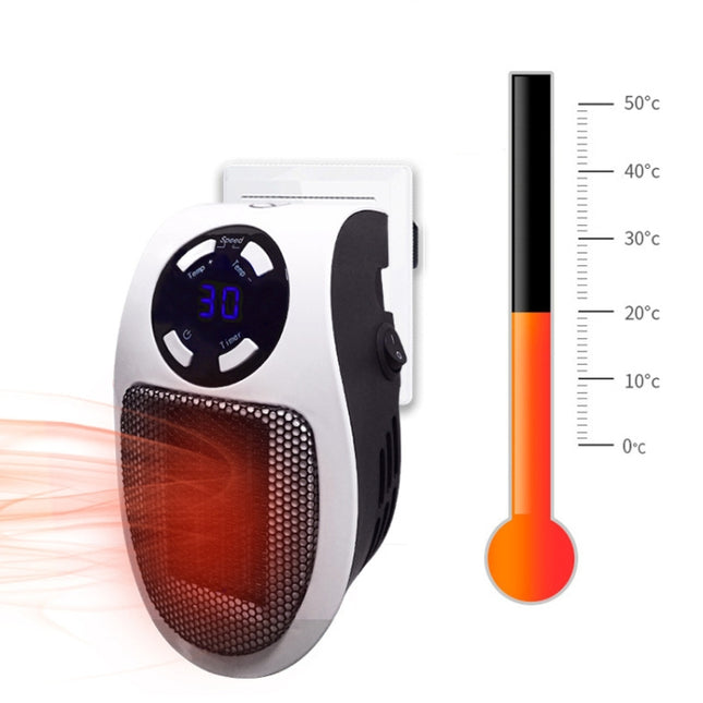 Household Multifunctional Intelligent Temperature Control Small Heater, Specification:, EU Plug, US Plug, UK Plug