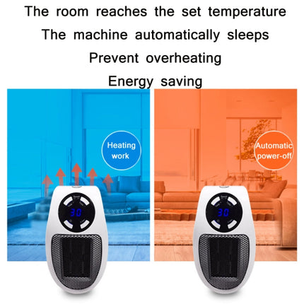 Household Multifunctional Intelligent Temperature Control Small Heater, Specification:, US Plug