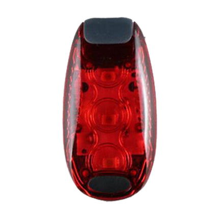 Outdoor Cycling Night Running Warm Light Bicycle Tail Light, Colour: 3 LED Red