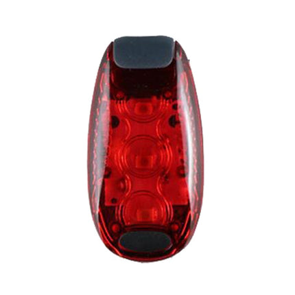 Outdoor Cycling Night Running Warm Light Bicycle Tail Light, Colour: 3 LED Red