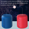 F9 TWS Mini Portable Bluetooth Speaker Support TF Card, No FM-Black, No FM-Blue, No FM-Red