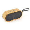 F3 Retro Wood-Grain Mini Bluetooth Speaker Support TF Card, Dark Grain, Shallow Grain