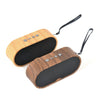 F3 Retro Wood-Grain Mini Bluetooth Speaker Support TF Card, Dark Grain, Shallow Grain