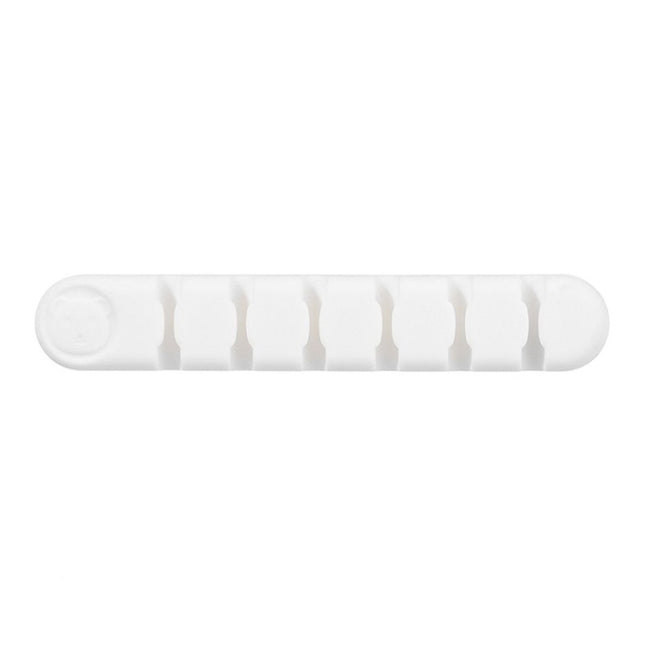 6 Holes Bear Silicone Desktop Data Cable Organizing And Fixing Device, 6 Holes