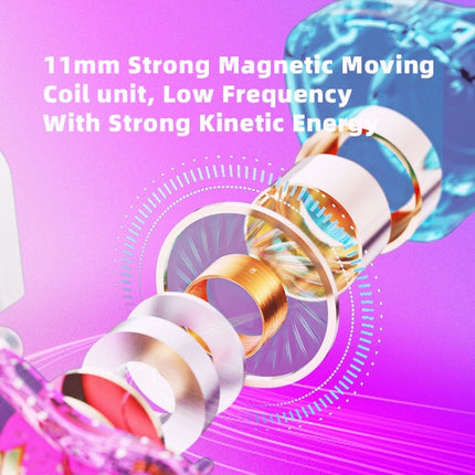 QKZ AK6 PRO HiFi Subwoofer In-Ear Wired Headphones with Mic, Colorful, Black, White, Green