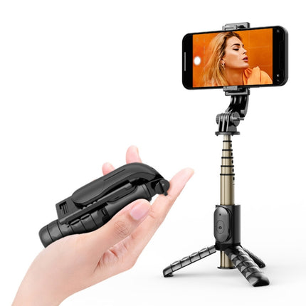 Mini Selfie Stick Integrated Multifunctional Bluetooth Selfie, Specification:, Q11S 76cm With Fill Light, Q10S 70cm With Fill Light, Q11 74CM Without Fill Light, Q10 68CM Without Fill Light