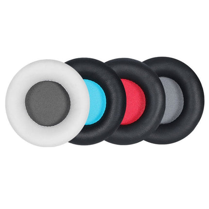 1 Pair Headset Sponge Earmuffs for Audio-Technica ATH-S200BT, Black+Gray, White+Gray, Black+Red, Black+Blue