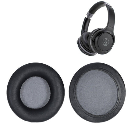 1 Pair Headset Sponge Earmuffs for Audio-Technica ATH-S200BT, Black+Gray, White+Gray, Black+Red, Black+Blue