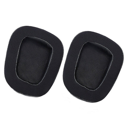 2 PCS Headset Sponge Earpads For Logitech G633 / G933, Black Gel