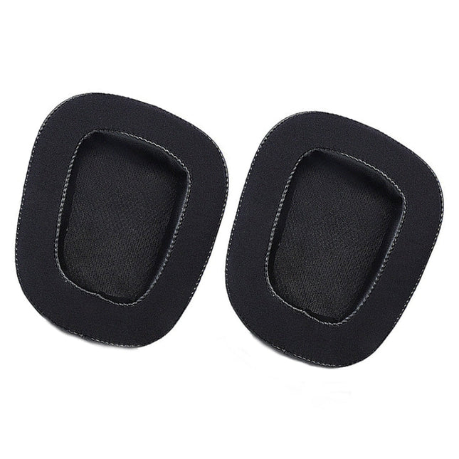 2 PCS Headset Sponge Earpads For Logitech G633 / G933, Black Gel