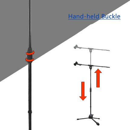 Single Rod Floor Formula Adjustable Microphone Bracket, Style:, GAZ-115, GAZ-201, GAZ-206