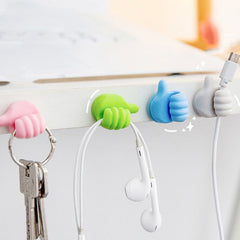 10 PCS Handy Holder Cable Organizer Household Convenience Clip