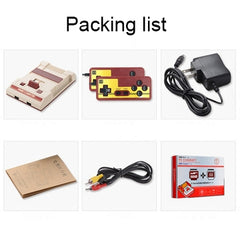 RS-35 Retro FC TV Game Consoles Built-in 500 Games, RS-35(US Plug), RS-35(EU Plug)