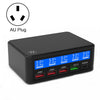 618 QC3.0 + PD20W + 3 x USB Ports Charger with Smart LCD Display,, EU Plug (Black), US Plug  (Black), AU Plug (Black), UK Plug  (Black), EU Plug (White), US Plug (White), AU Plug (White), UK Plug (White)