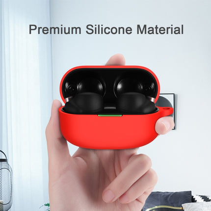 2 PCS Silicone Earphone Protective Case For Sony WF-1000XM4, Black, Deep Blue, Red, White