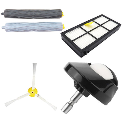 1 Pair Main Brush XR319 Sweeping Robot Accessories For iRobot 8 Series / 9 Series