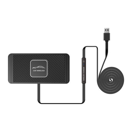 C1 15W Car Anti-Skid Mats Wireless Charger, C1 1m Cable