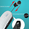 Telescopic Neck-Mounted Folding Bluetooth Earphone, Black, White