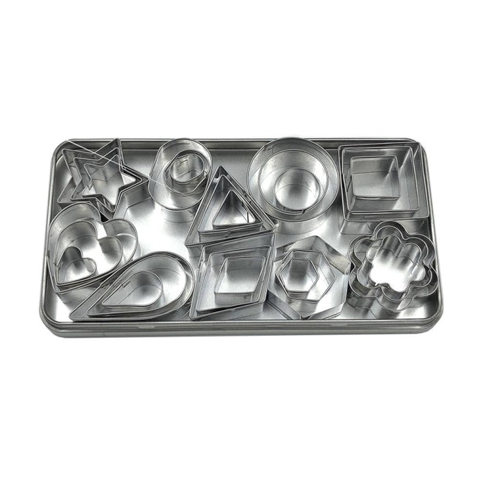 30 PCS / Set Stainless Steel Biscuit Mold