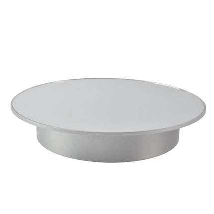 25cm USB Power Rotating Display Stand Video Shooting Props Turntable, Black Mirror, White Mirror, Golden Mirror, Silver Mirror, White+White Velvet, White+Black Velvet, White Bottom Frosted, Black Bottom Frosted, Black+Black Velvet