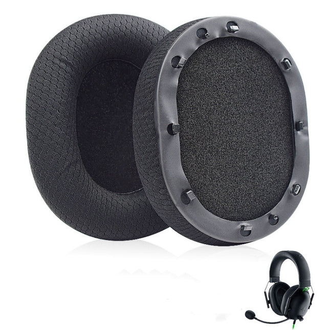 1 Pair Earpads For Razer BlackShark V2 X / V2 USB Headset, Color: Black Gel, Black Mesh, Black Gel