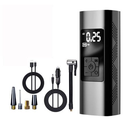 Car Portable Digital Display Electric Air Pump, 2712 Wired Version, 2712 Wireless Version 6000 mAh, L2775 Wired Version, L2775 Wireless Version 4000 mAh