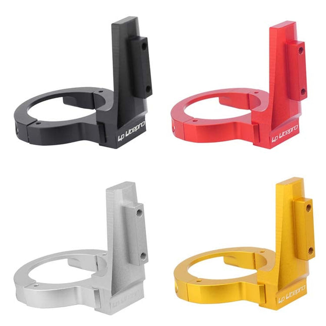 LitePro Bike Pig Nose Shelf Conversion Seat, Black, Red, Silver, Golden