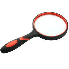 10X HD Optical Lens Handheld Magnifying Glass, 10X (50mm), 10X (65mm), 10X (75mm)