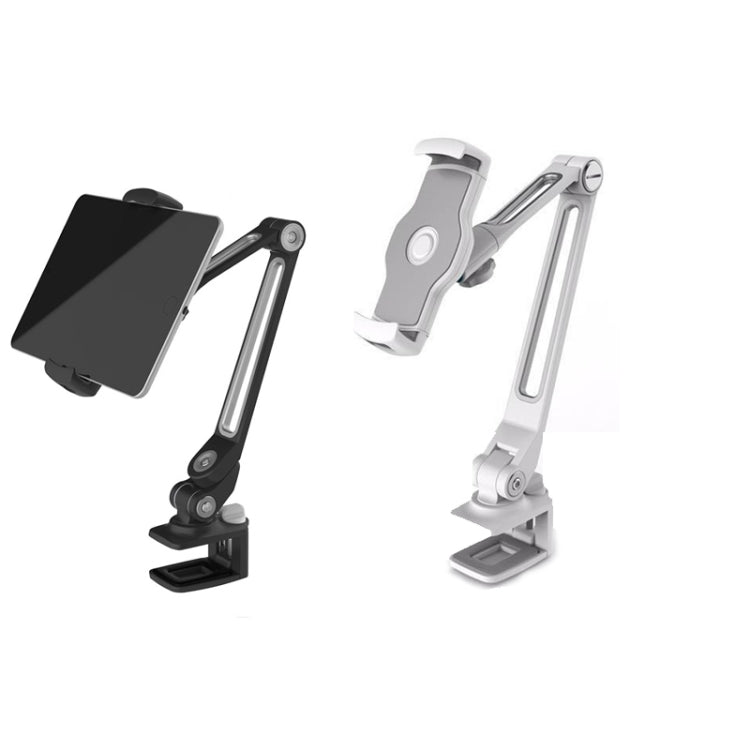 203B Snap-On Lazy Mobile Phone Bracket Bedside Desktop Tablet Bracket, Black, White