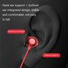 Havit i30 Mini Neck-Mounted Magnetic Sports Bluetooth Earphone, Red, Black