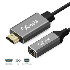 QGeeM QG-HD02 HDMI Single to Mini DP Converter