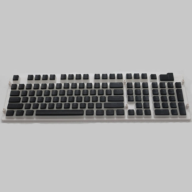 Pudding Double-layer Two-color 108-key Mechanical Translucent Keycap, White, Black, Gray, Sky Blue, Lemon Yellow, Violet, Orange, Apple Green, Red, Cheese Green, Dark Blue, Dark Coffee, Cyan, Light Coffee, Pink